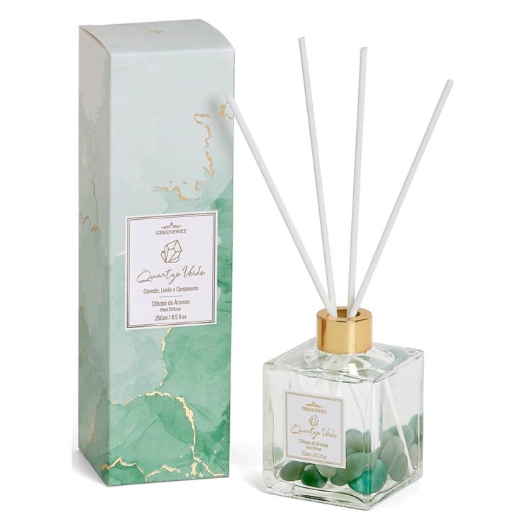 Difusor de Aromas QUARTZO VERDE 250ML