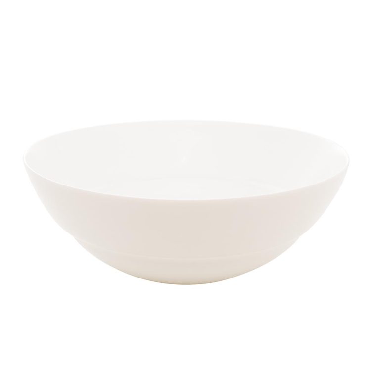 Bowl De Vidro Sodo-calcico Temperado Alexie Branco 27cm