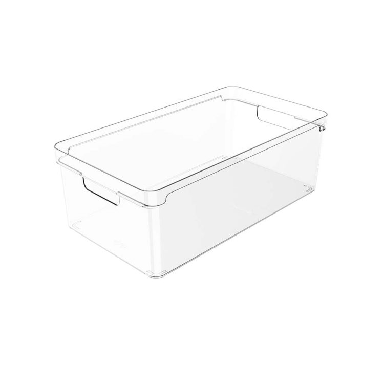 Organizador Clear 37X20X13cm - Natural