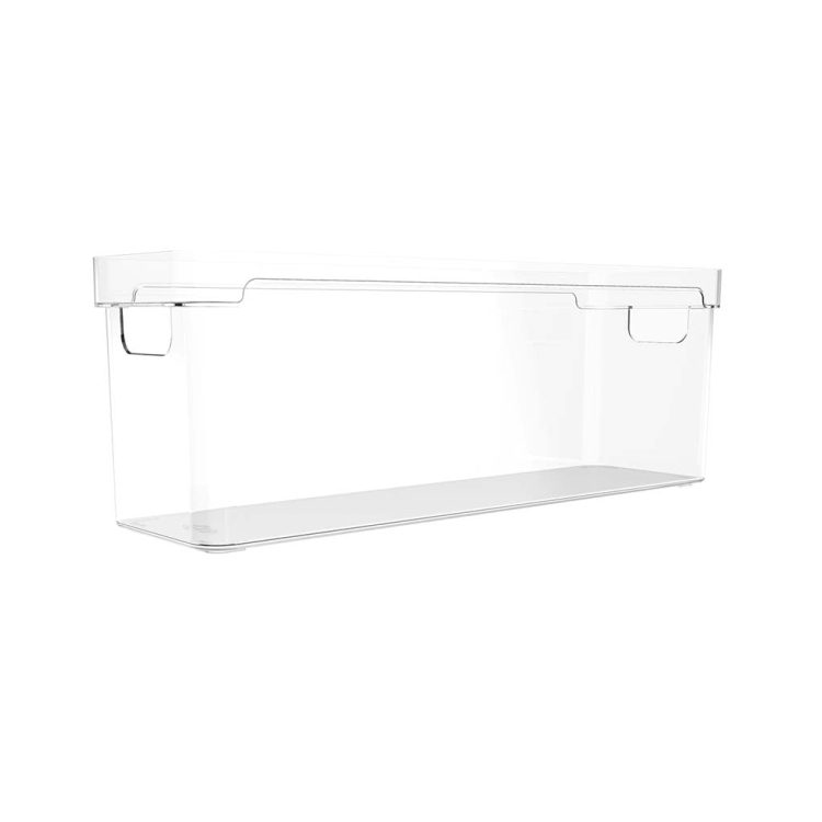 Organizador Clear 37x10X13cm - Natural