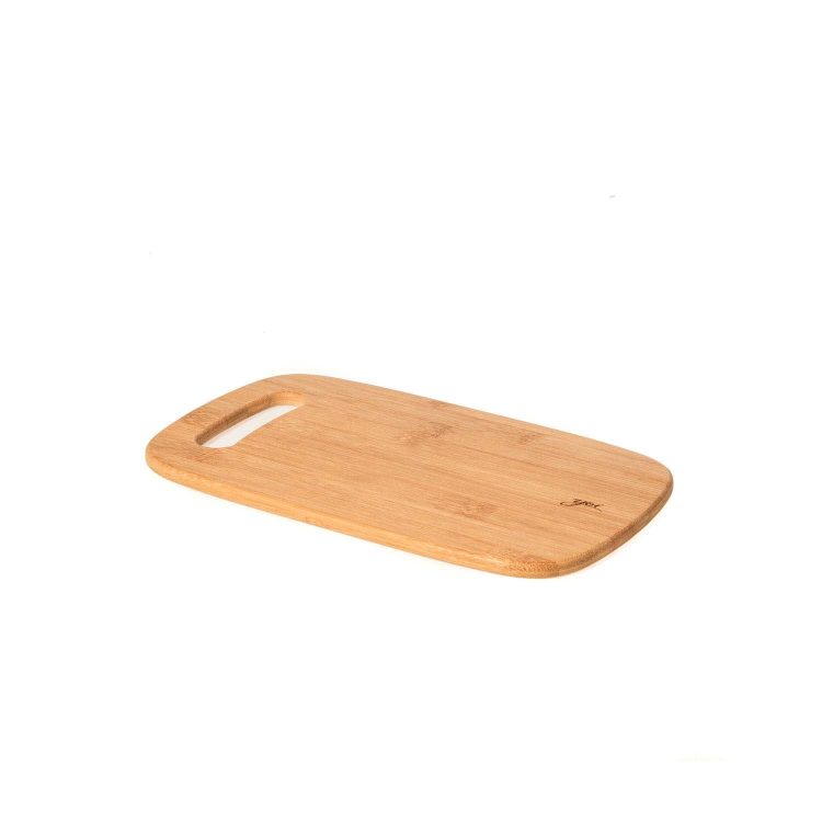 Tabua De Corte Bambu Rounded 25X15X0,8Cm