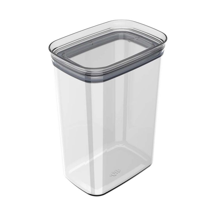 Organizador Hermético Block Retangular 2,3L - Natural
