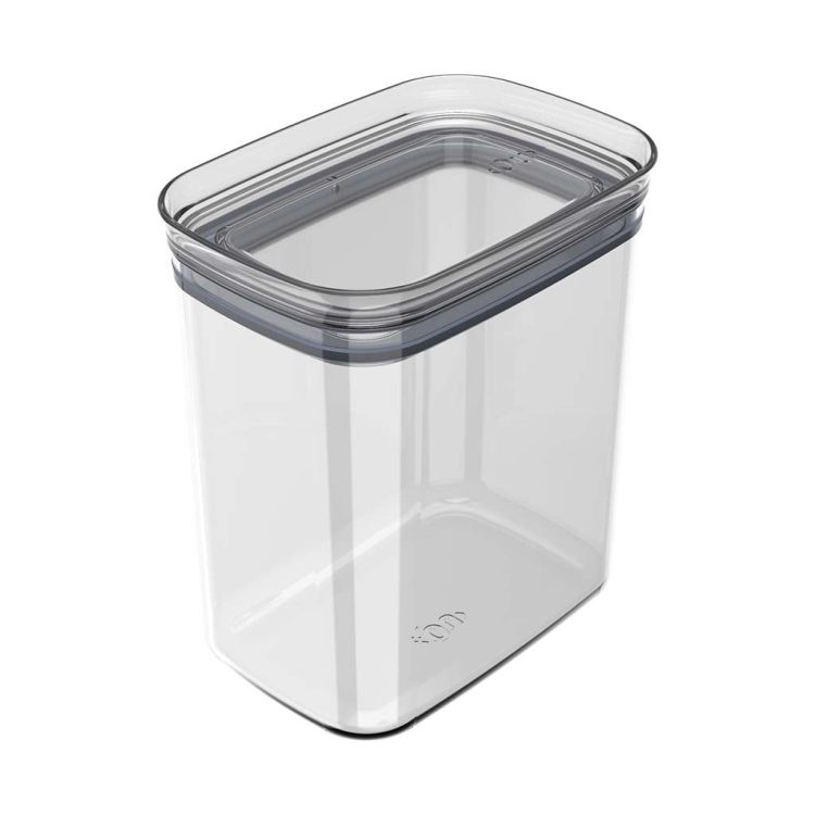 Organizador Hermético Block Retangular 1,5L - Natural