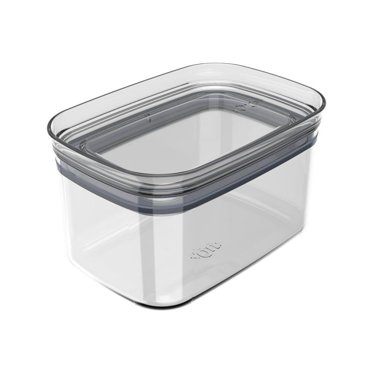 Organizador Hermético Block Retangular 0,65L - Natural
