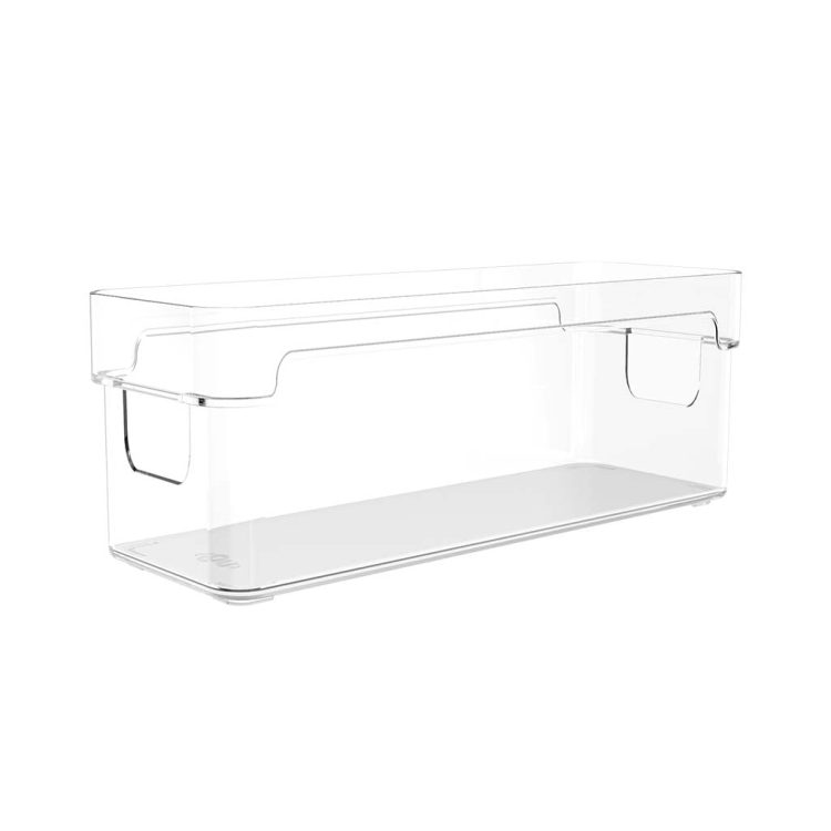 Organizador Clear 30x10x7cm - Natural