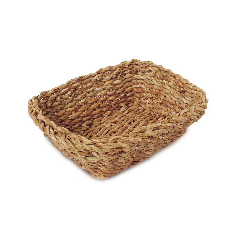 Cesto Retangular Seagrass Chari 24x20x8cmTyft - YOI