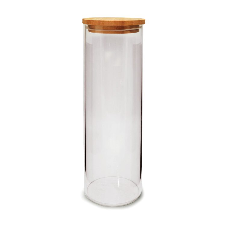 Pote Hermético Vika com Tampa Bambu Eco 1650ml - YOI