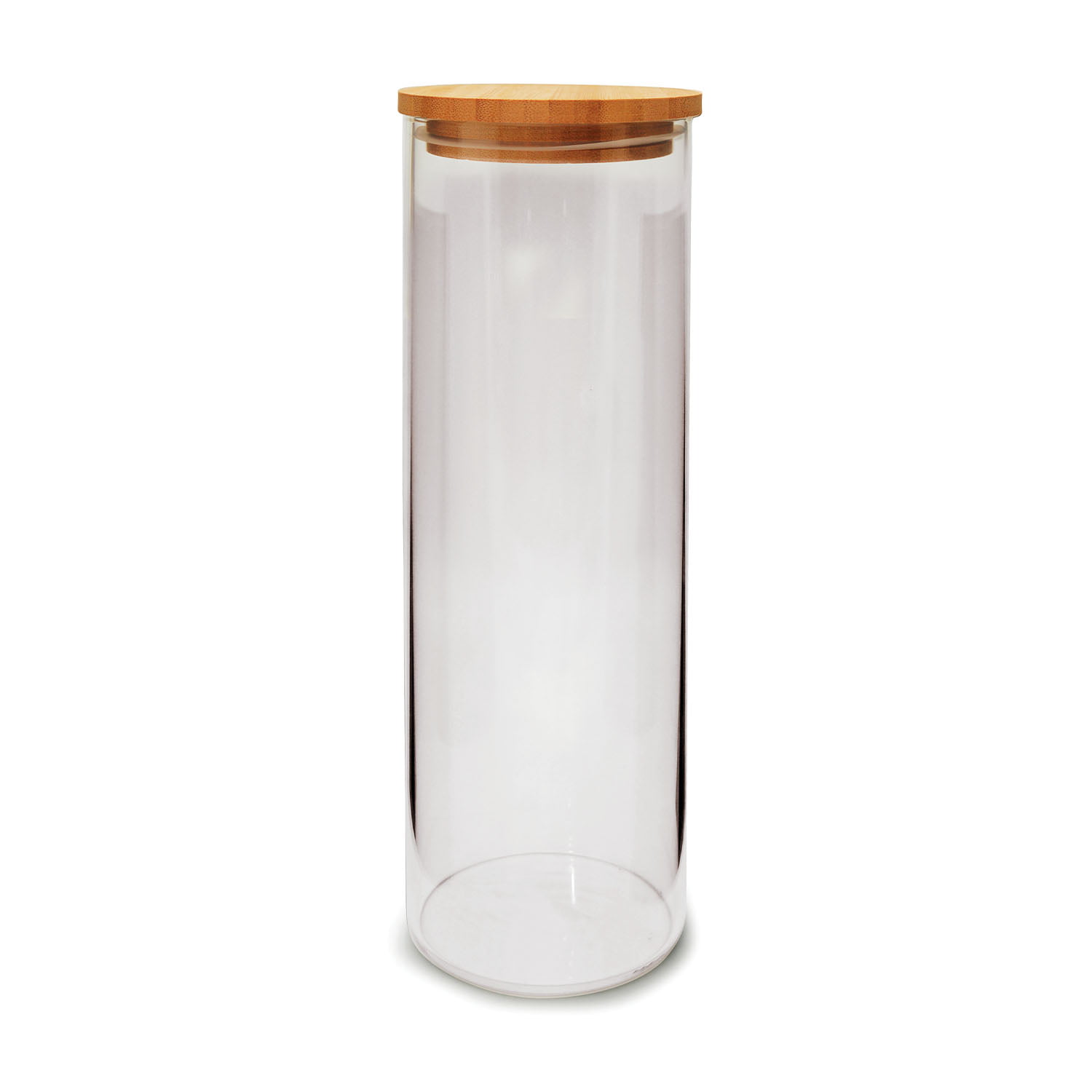 Pote Hermético Vika com Tampa Bambu Eco 1650ml - YOI Pote Hermético Vika com Tampa Bambu Eco 1650ml - YOI