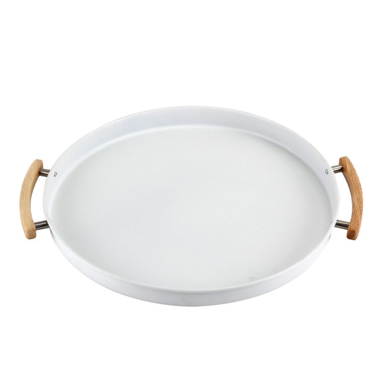 Bandeja Metalla Branco - YOI