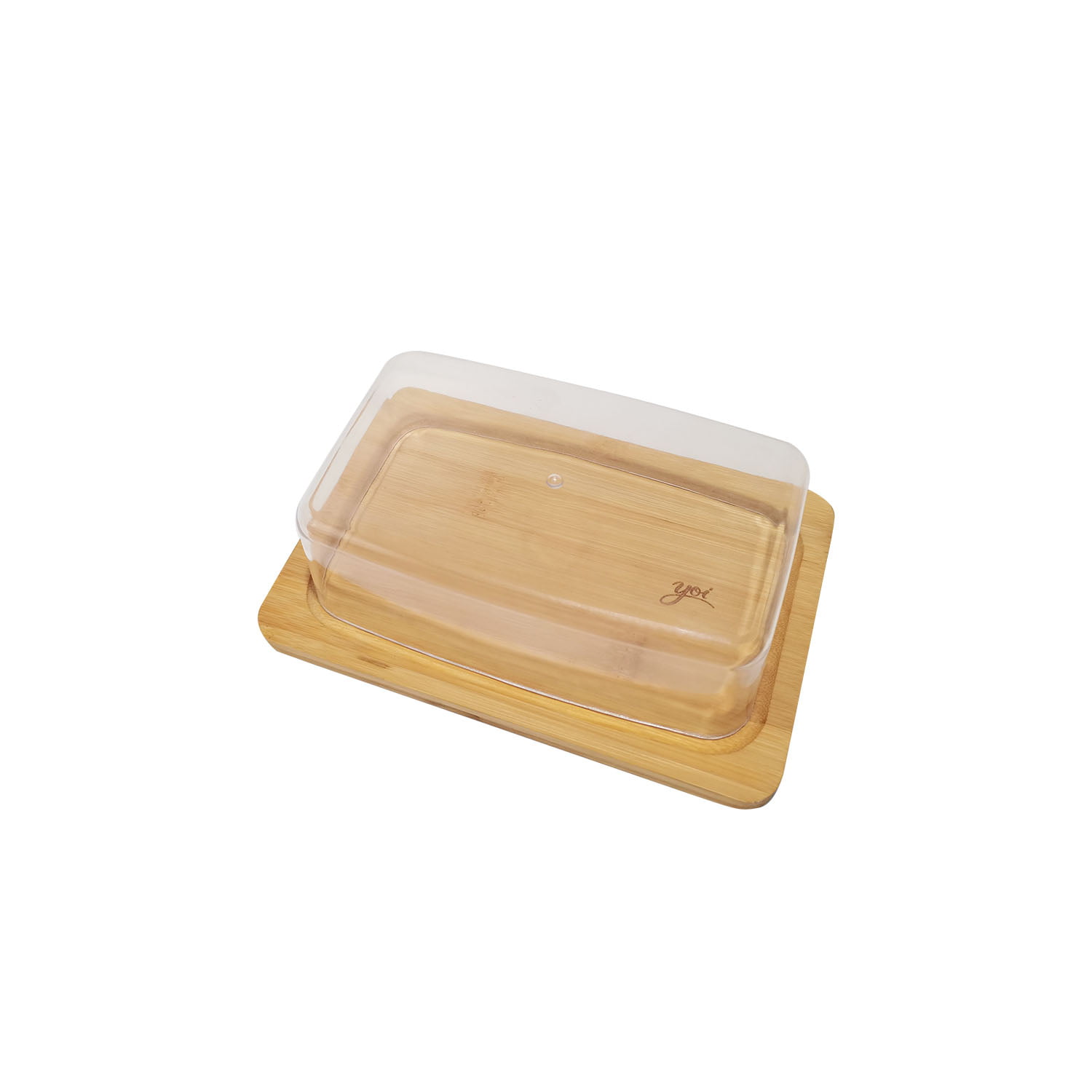 Manteigueira Bambu 19,5x13x5cm - YOI Manteigueira Bambu 19,5x13x5cm - YOI
