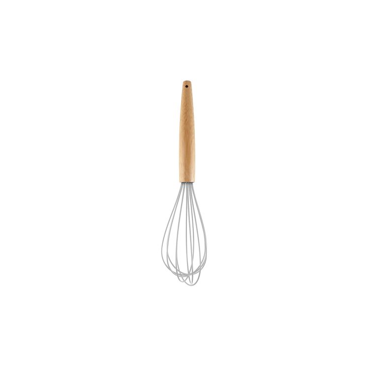 Batedor Bambu com Silicone Off-White - YOI