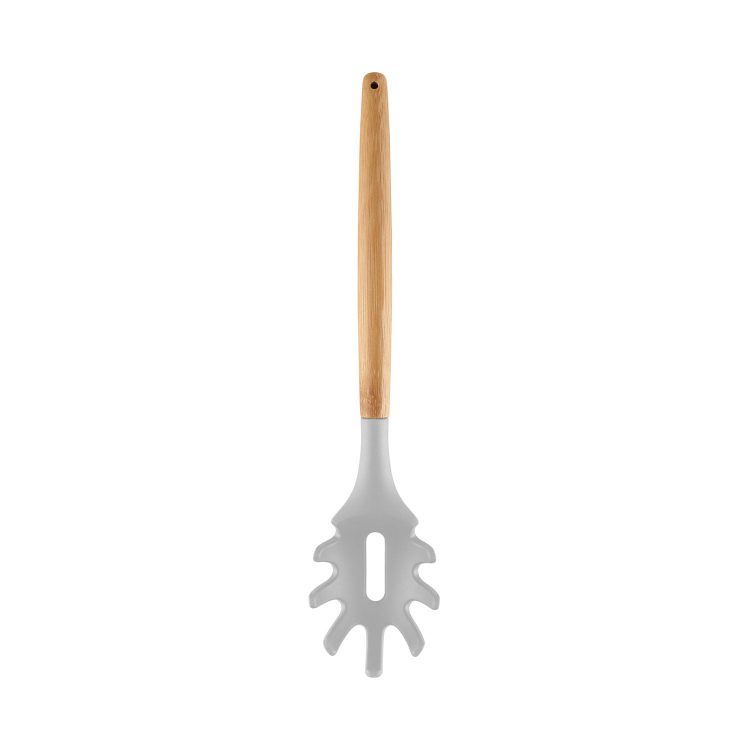 Pegador Massa Bambu com Silicone Off-White - YOI
