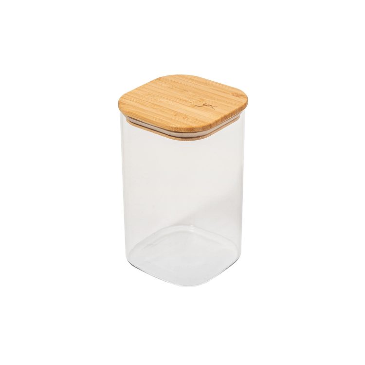 Pote Hermético Vika com Tampa Quadrado 1200ml - YOI