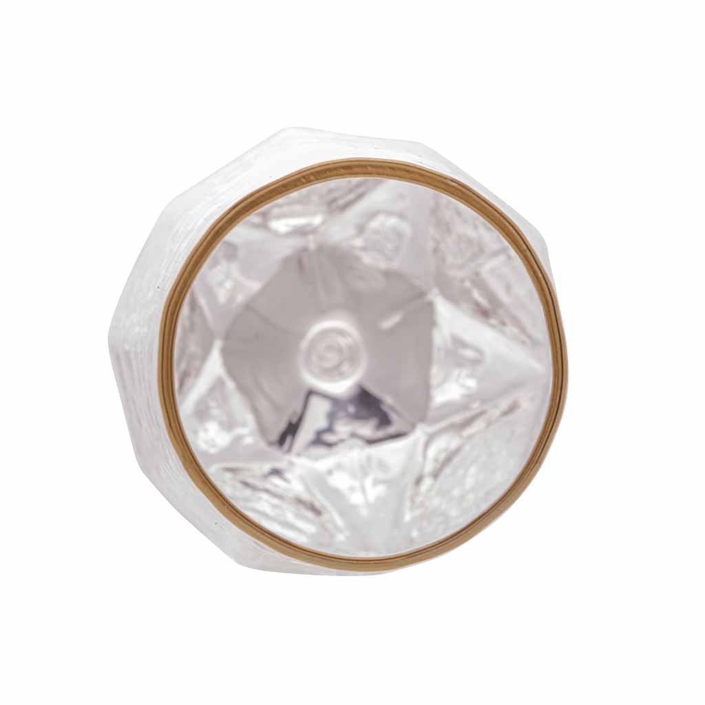 Conjunto 2 Taças de Cristal de Chumbo para Champanhe com Borda Dourada TAJ 300ml Conjunto 2 Taças de Cristal de Chumbo para Champanhe com Borda Dourada TAJ 300ml - Imagem 4