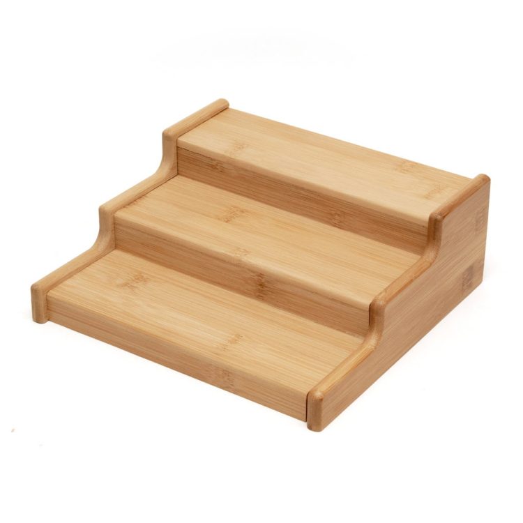Rack Organizador Extensível De Bambu - Oikos Natural