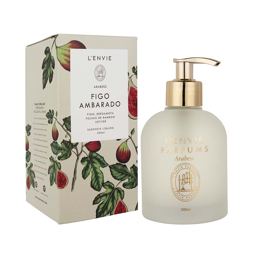 Sabonete Líquido Figo Ambarado - 200ml Sabonete Líquido Figo Ambarado - 200ml