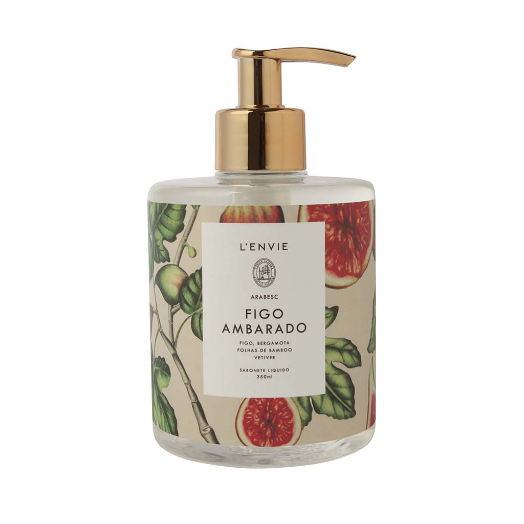 Sabonete Líquido Figo Ambarado - Arabesc - 350ml Sabonete Líquido Figo Ambarado - Arabesc - 350ml