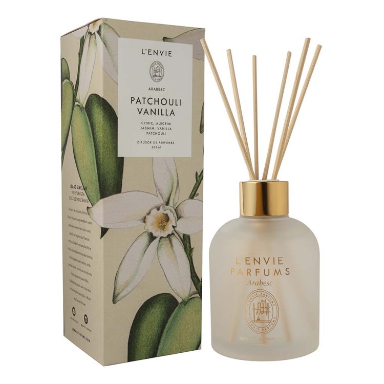 Difusor De Perfume Patchouli Vanilla - Arabesc - 200ml