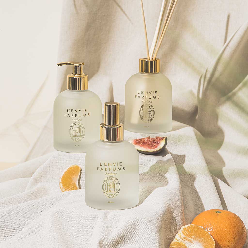 Difusor De Perfume Mandarina Ceylon - Arabesc - 200ml Difusor De Perfume Mandarina Ceylon - Arabesc - 200ml - Imagem 3