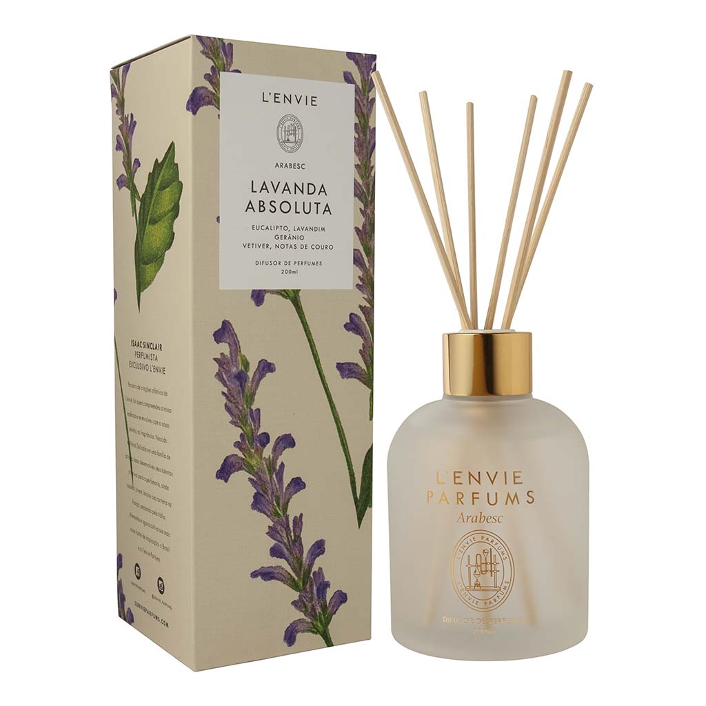 Difusor De Perfume Lavanda Absoluta - Arabesc - 200ml Difusor De Perfume Lavanda Absoluta - Arabesc - 200ml