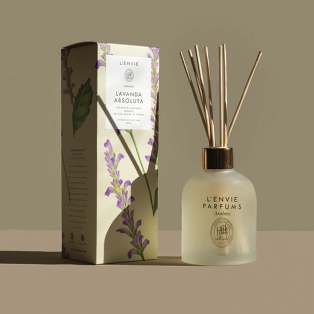 Difusor De Perfume Lavanda Absoluta - Arabesc - 200ml Difusor De Perfume Lavanda Absoluta - Arabesc - 200ml - Imagem 2