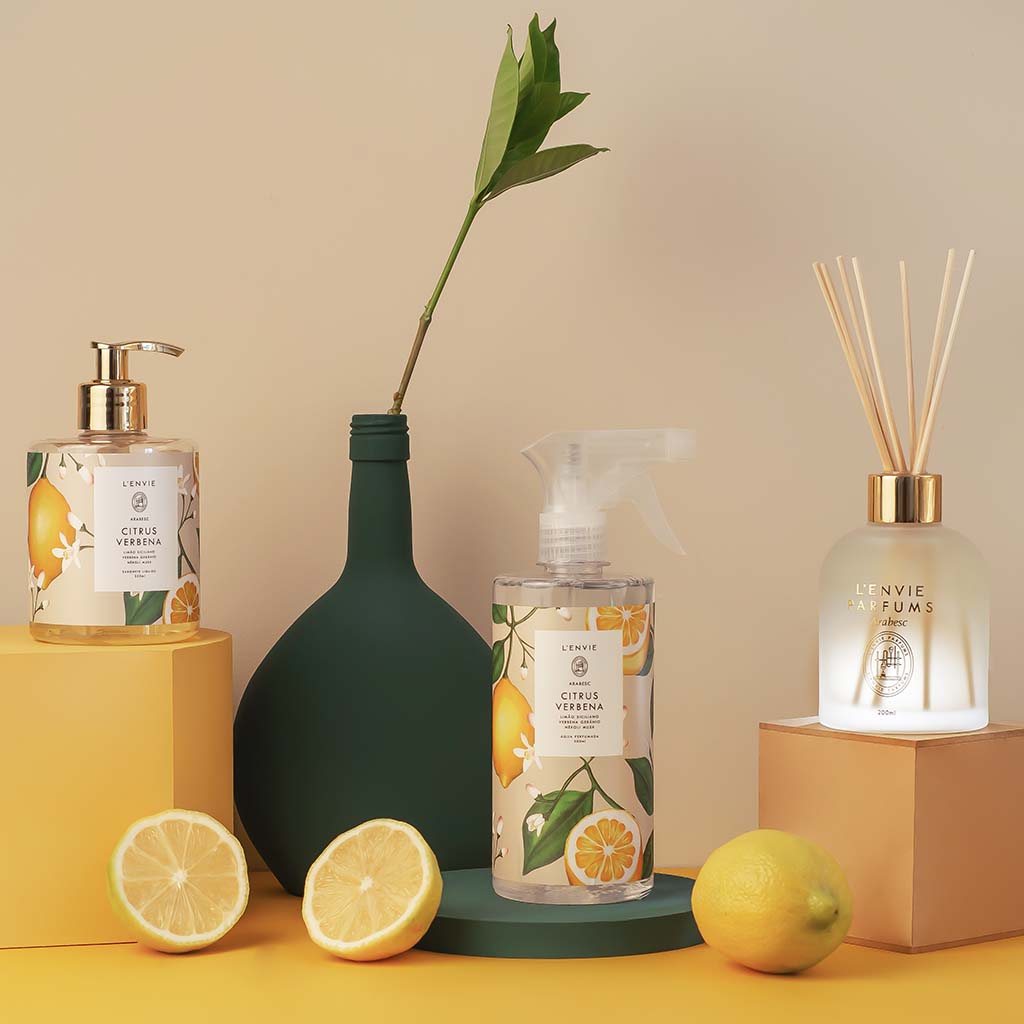 Água Perfumada Citrus Verbena - 500ml Água Perfumada Citrus Verbena - 500ml - Imagem 2
