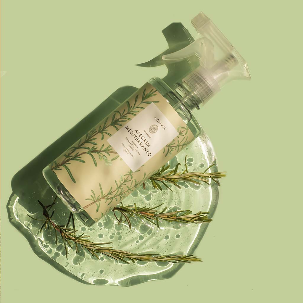 Água Perfumada Alecrim Mediterrâneo - 500ml Água Perfumada Alecrim Mediterrâneo - 500ml - Imagem 2