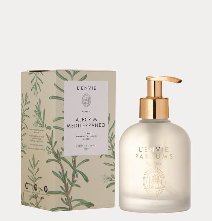 Sabonete Líquido Alecrim Mediterrâneo - 200ml