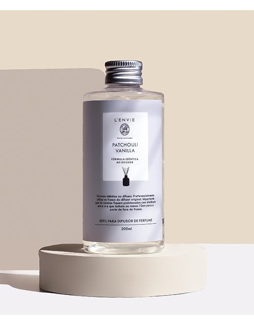 Refil Difusor De Perfume Patchouli Vanilla - 200ml