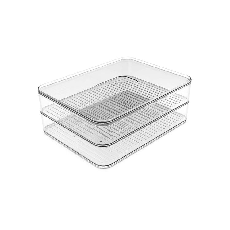 Porta Frios Clear Duplo - Natural