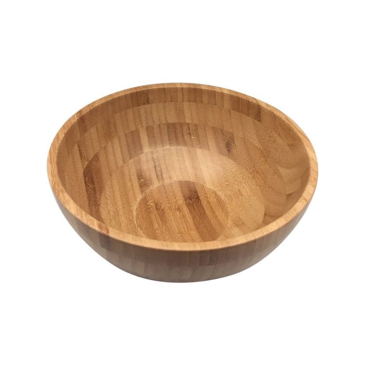 Bowl De Bambu Circular Fundo 28cm - Oikos Natural
