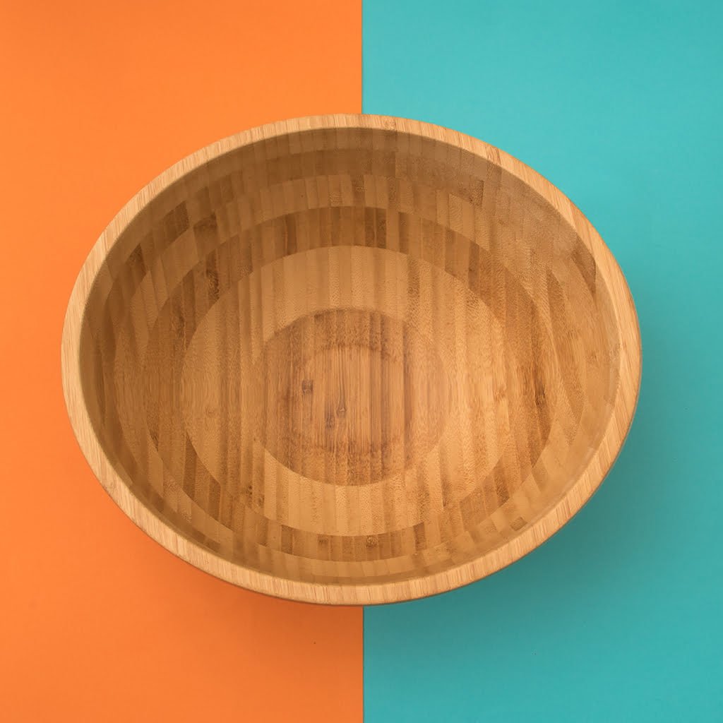 Bowl De Bambu Circular Fundo 28cm - Oikos Natural Bowl De Bambu Circular Fundo 28cm - Oikos Natural - Imagem 2