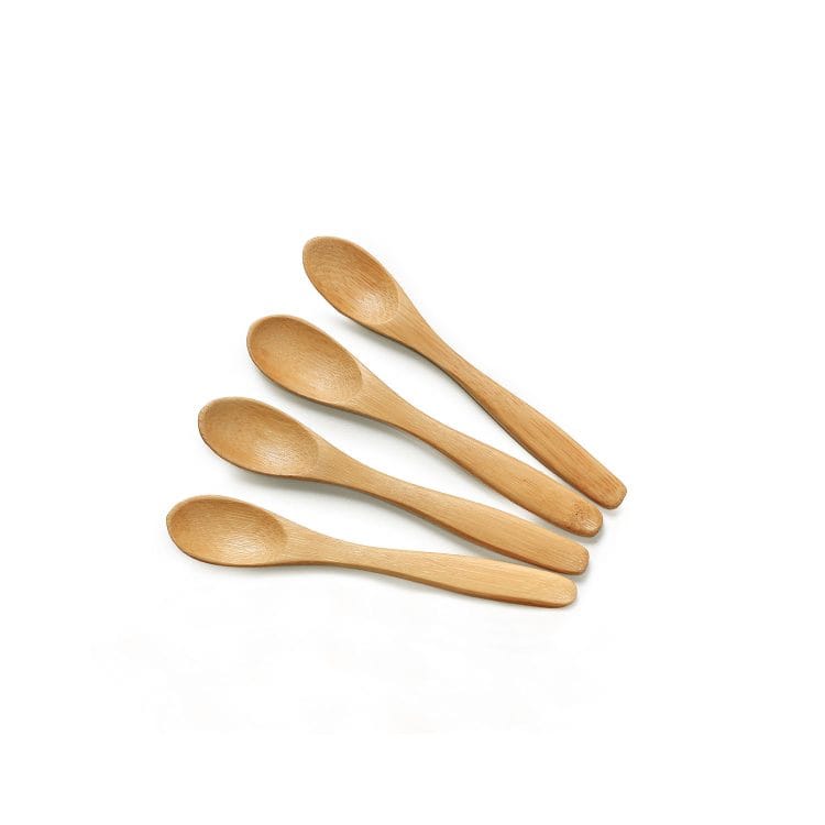 Kit Colher Café Bambu 4 peças - YOI