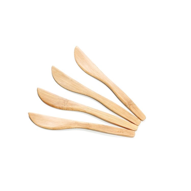 Kit Espátulas Bambu 4 peças - YOI