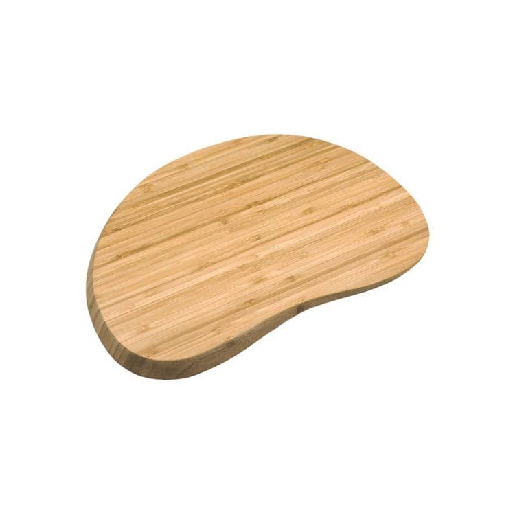 Tábua Irregular Arredondada de Bambu 36cm - Oikos