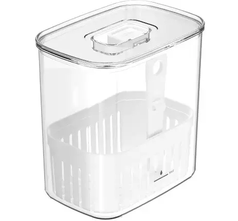 Organizador de Temperos Clear Fresh 1,5L Natural