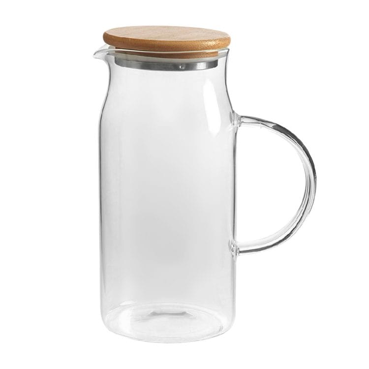 Jarra Sense com Tampa de Bambu 1,15L