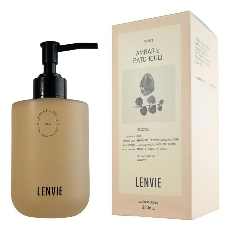 Sabonete Líquido Âmbar Patchouli 220ml Sabonete Líquido Âmbar Patchouli 220ml - Imagem 2