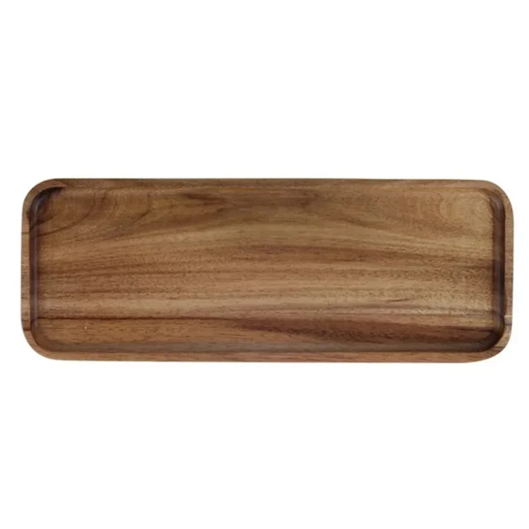 Bandeja Retangular Acácia 46X15CM